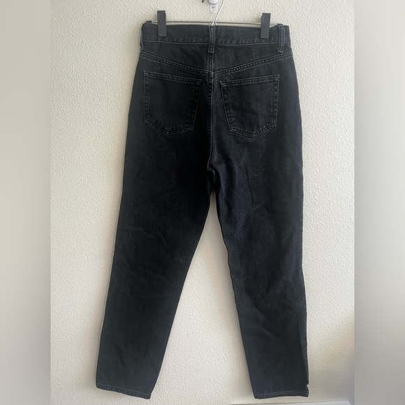 ZARA Dark Grey Straight Leg Jeans - Picture 2 of 6